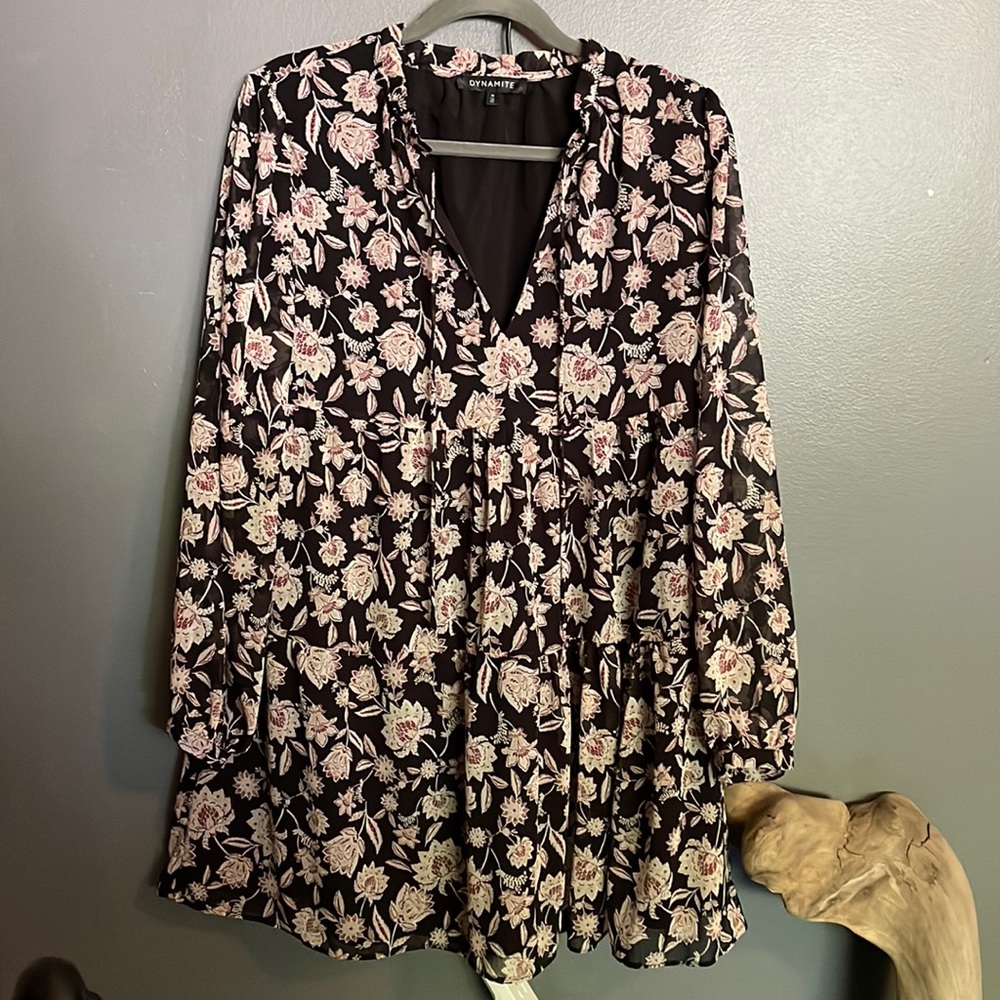 Floral Dynamite dress